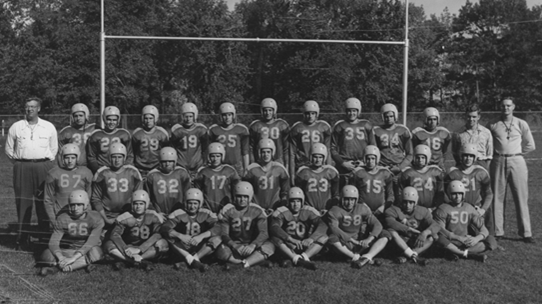 Football 1949, Coach Turk